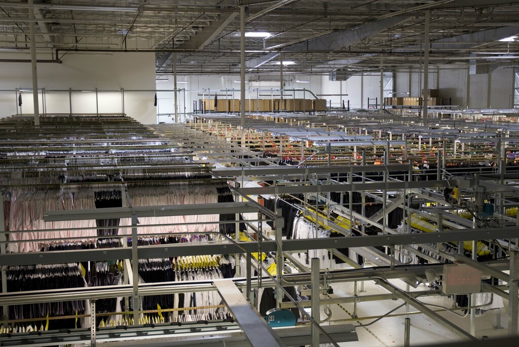 Garment Rental Logistics and Handling Systems | Salpomec - GOH ...